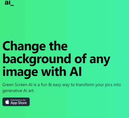 Green Screen AI